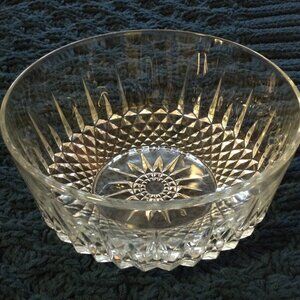 VTG French Crystal Bowl, Arcoroc, France. Quiet Lux, Classic, Traditional Vibes